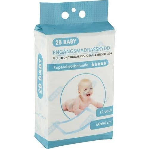 2b baby madrasskydd 60 x 90 cm 12-pack
