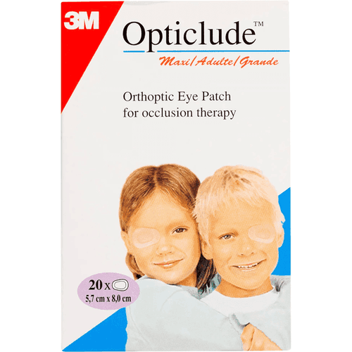 3m opticlude ögonlappar maxi 20 st