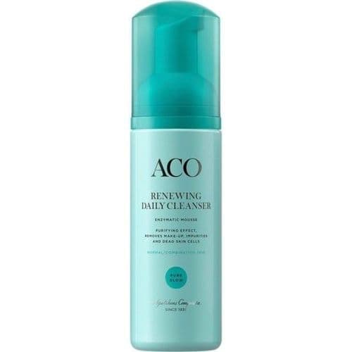 Aco face pure glow renewing daily cleanser parfymerad ansiktsrengöring 150 ml