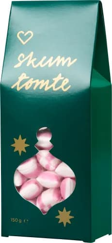 Hjärtats julkarameller skumtomte 150 g
