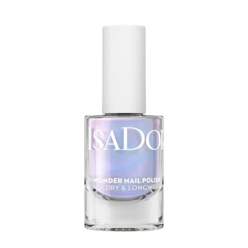 Isadora the wonder nail polish quick dry & longwear 151 purple sparkle, 5ml