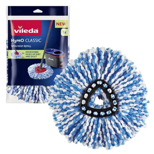 Vileda h2pro classic spin mop refill, 1st
